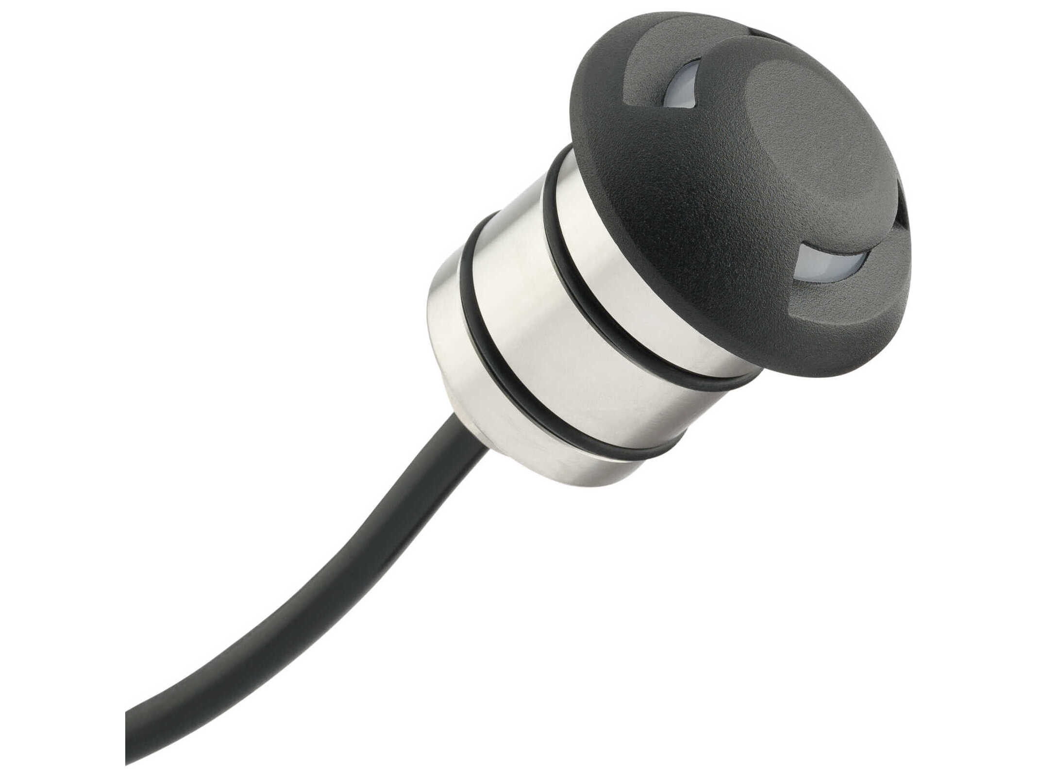 Kichler Landscape LED Black Brass Mini All-Purpose 2-Way Opening