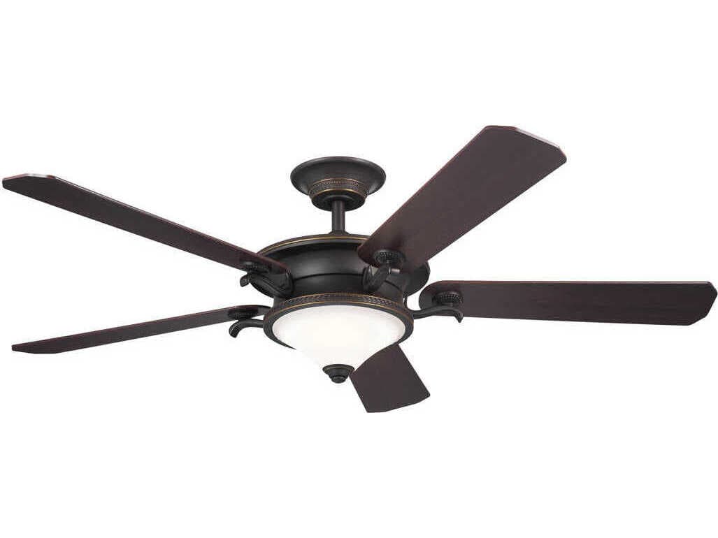 Kichler Rise Olde Bronze 1 - Light 60" Ceiling Fan