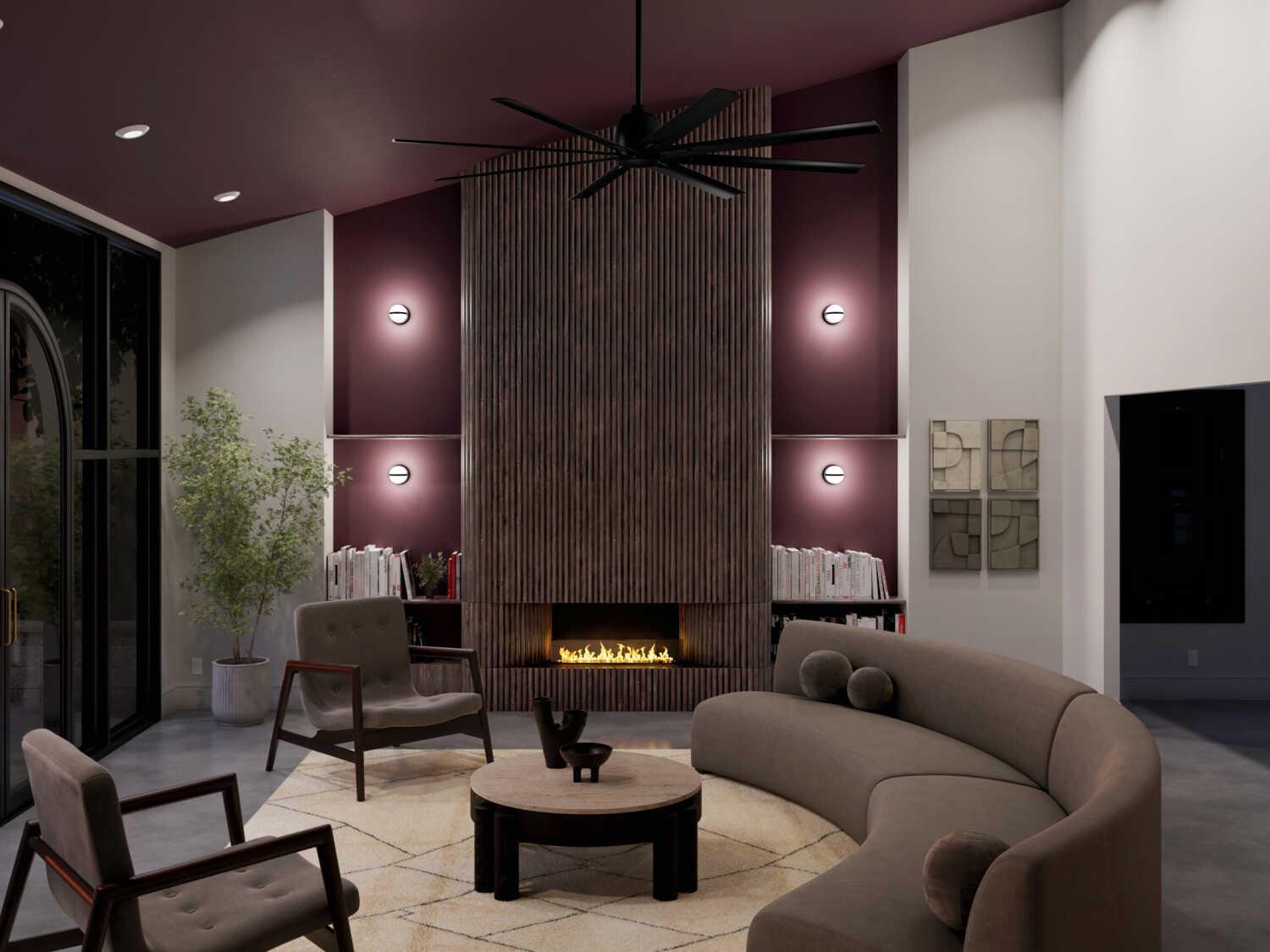 Kichler Breda 84" Outdoor Ceiling Fan