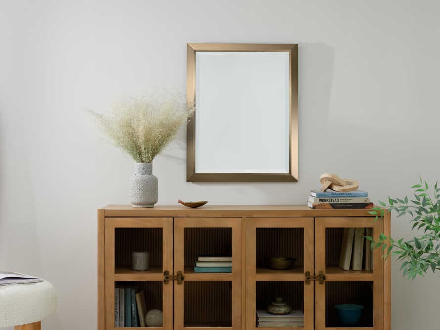 Kichler Champagne Bronze Rectangular Wall Mirror