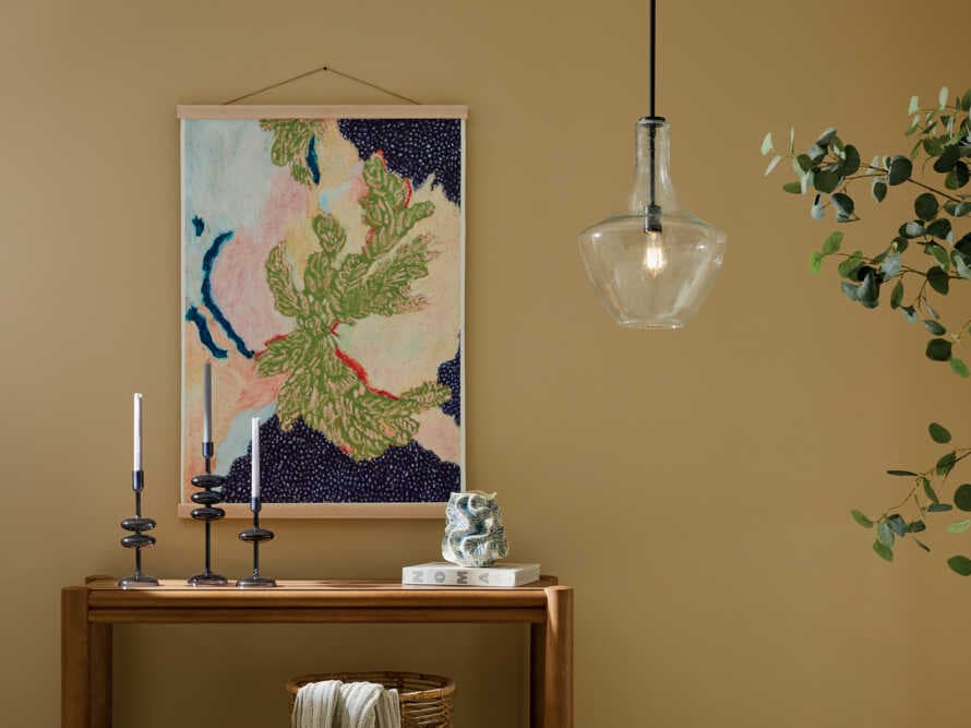 Kichler Everly 1-Light Black Bell Pendant