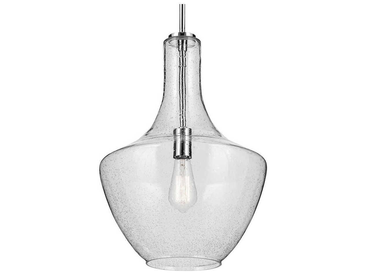 Kichler Everly 1-Light Chrome Bell Pendant