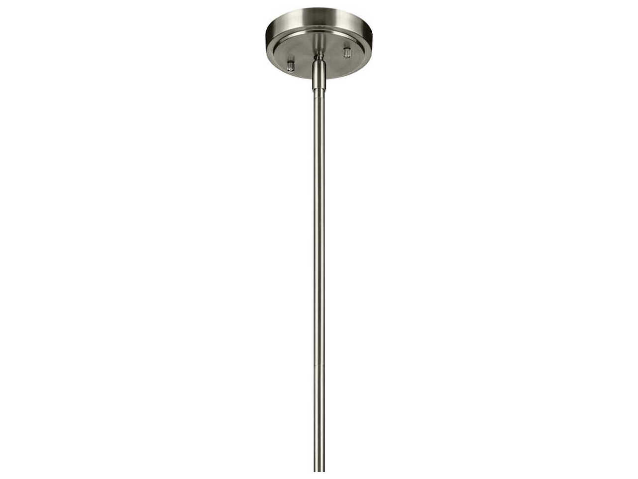Kichler Everly 1-Light Brushed Nickel Bell Pendant