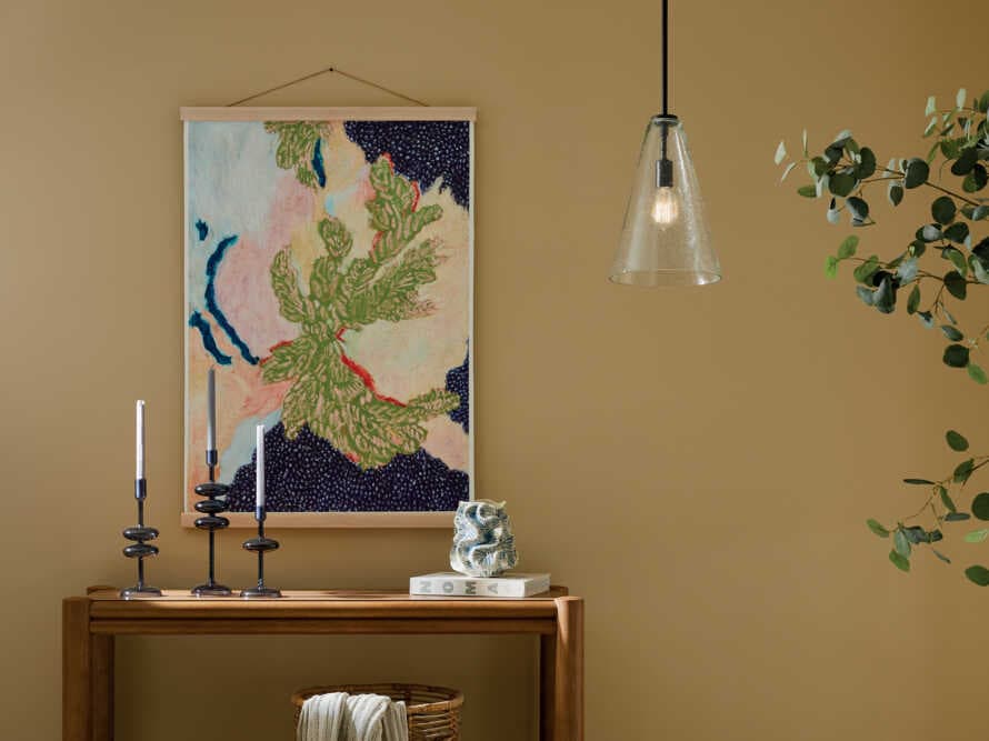 Kichler Everly 1-Light Black Mini Pendant