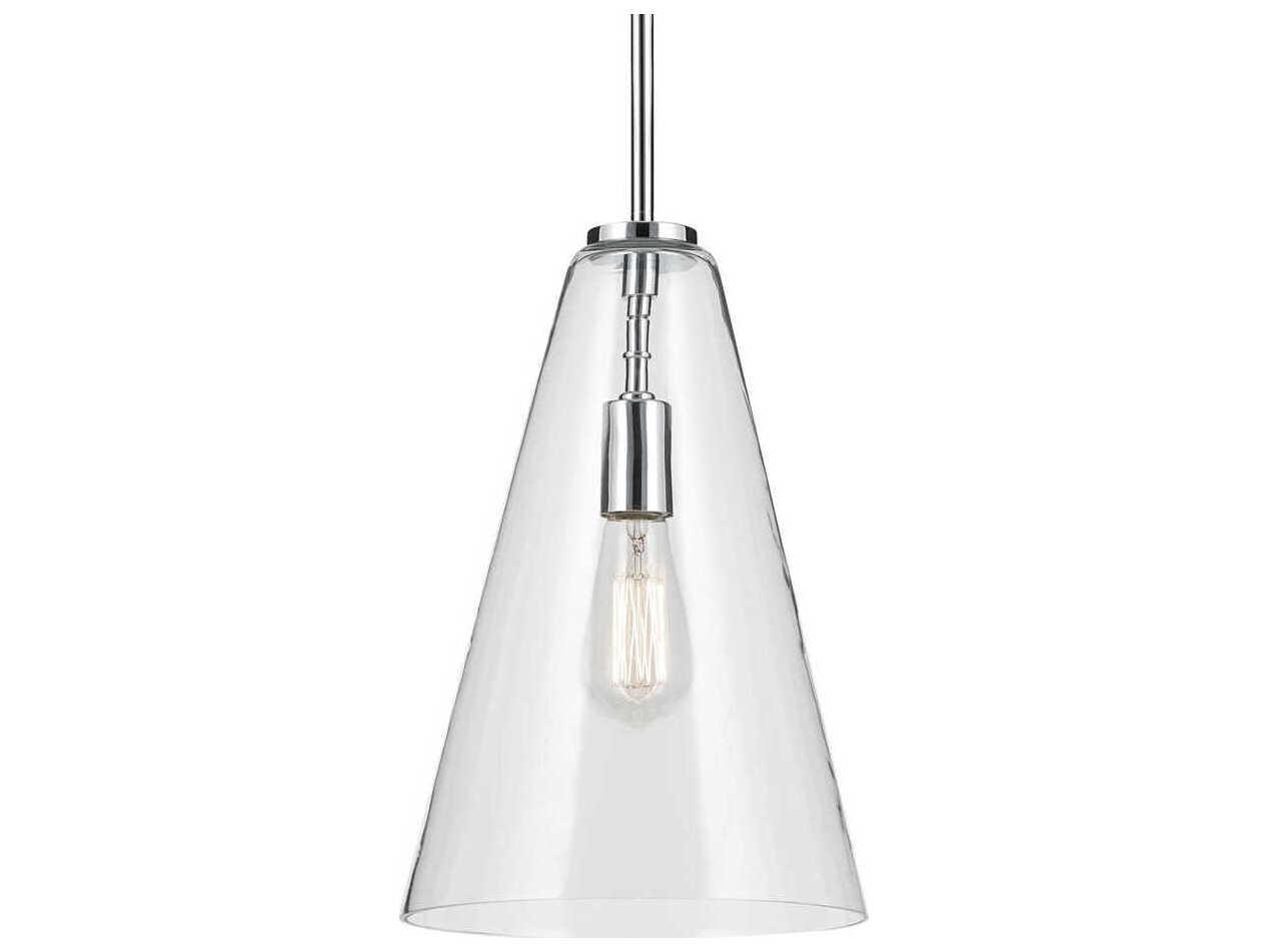 Kichler Everly 1-Light Chrome Mini Pendant