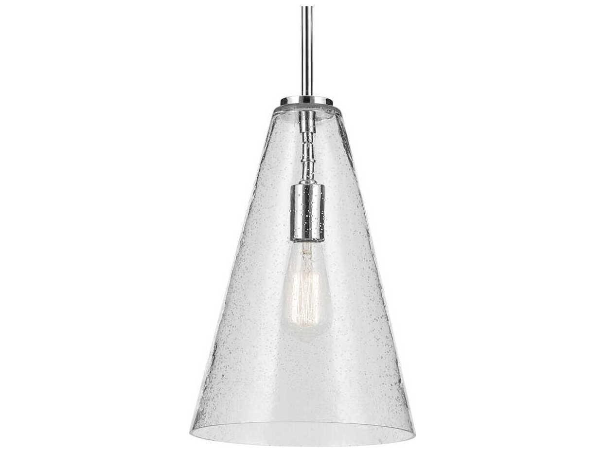 Kichler Everly 1-Light Chrome Mini Pendant