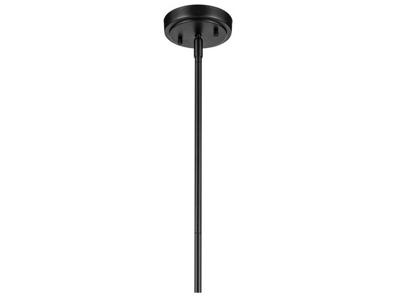 Kichler Everly 1-Light Black Pendant