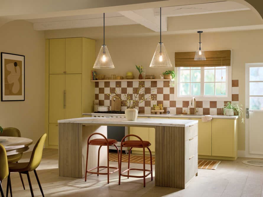 Kichler Everly 1-Light Black Pendant