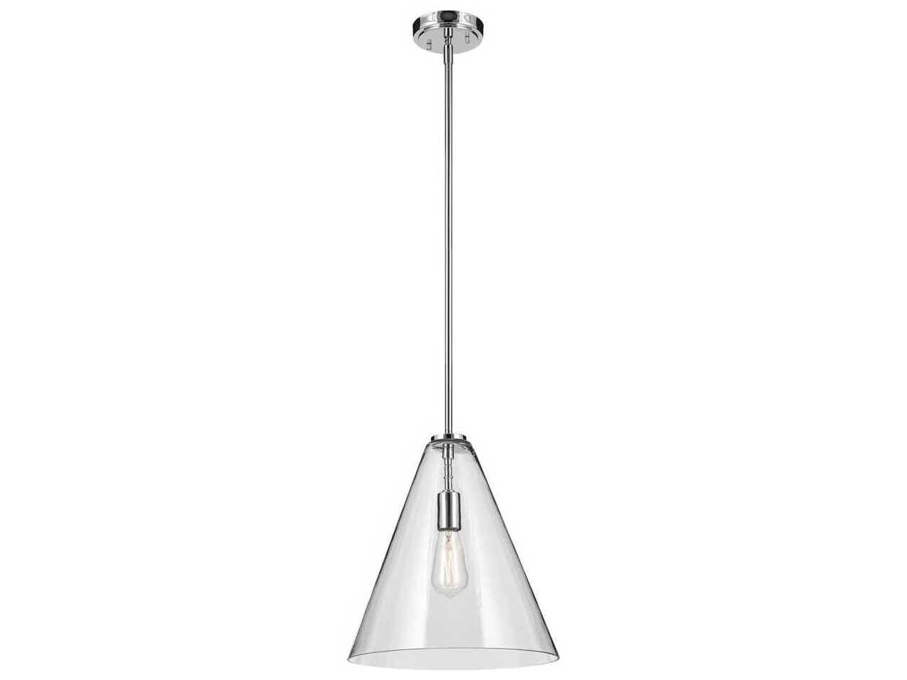 Kichler Everly 1-Light Chrome Pendant