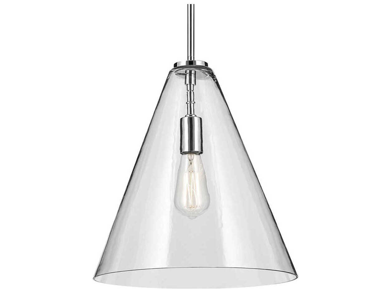 Kichler Everly 1-Light Chrome Pendant