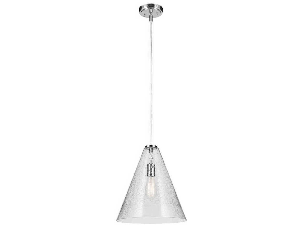 Kichler Everly 1-Light Chrome Pendant