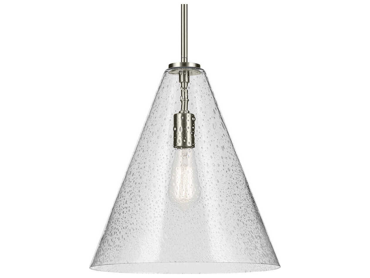 Kichler Everly 1-Light Brushed Nickel Pendant