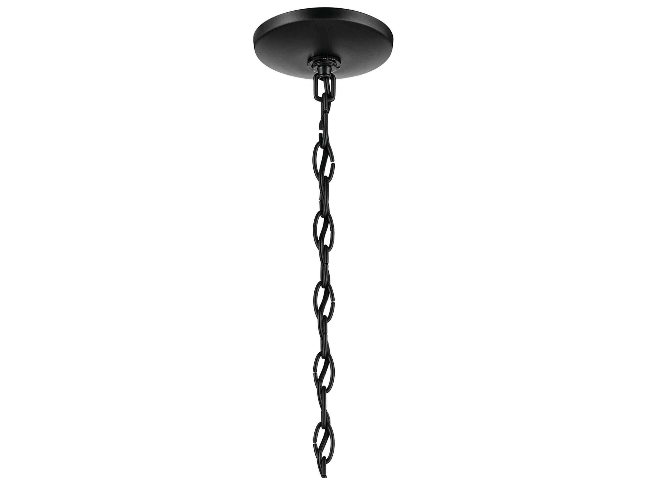 Kichler Jolie 5-Light Black Bell Chandelier
