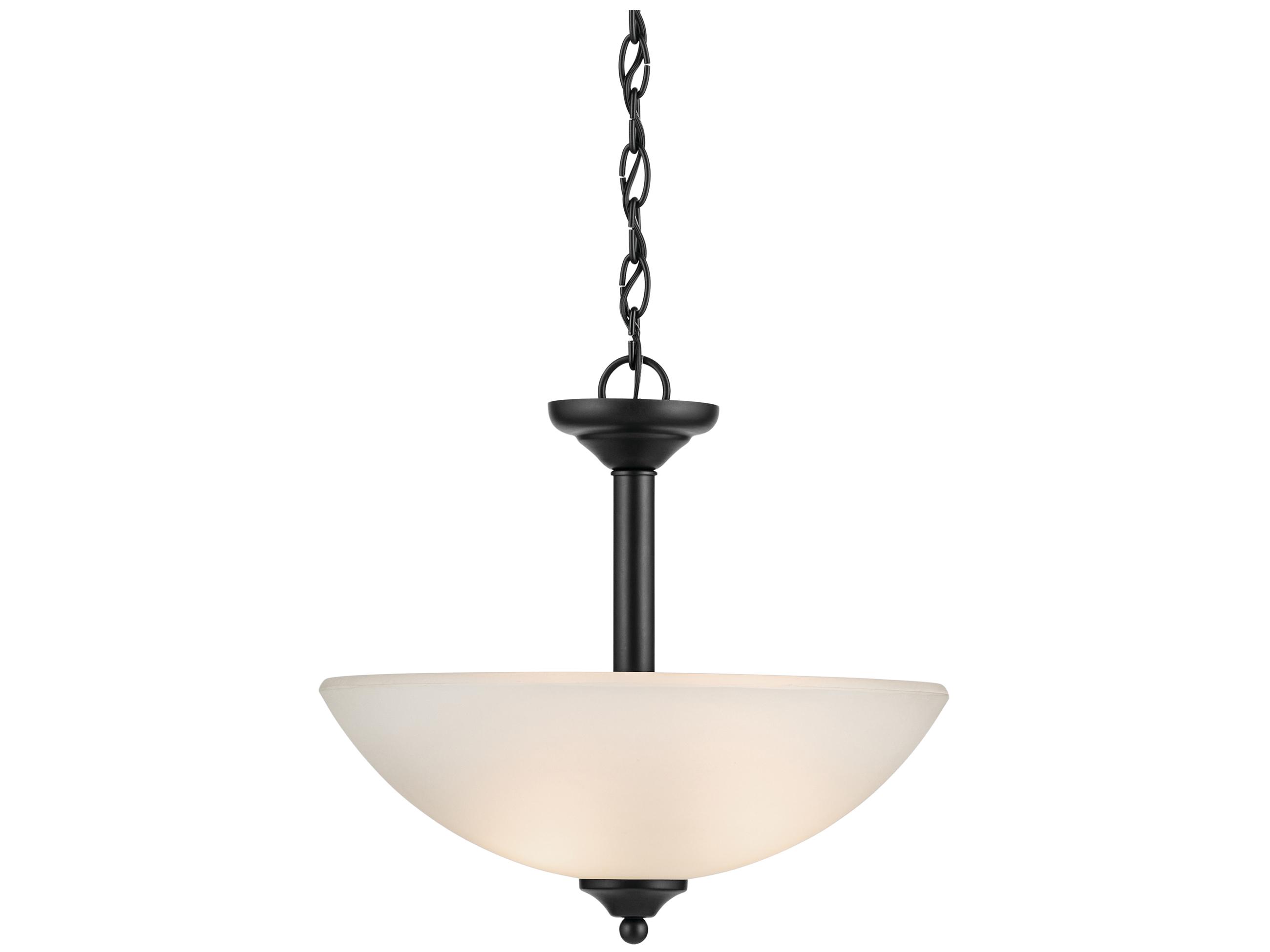 Kichler Jolie 2-Light Black Pendant