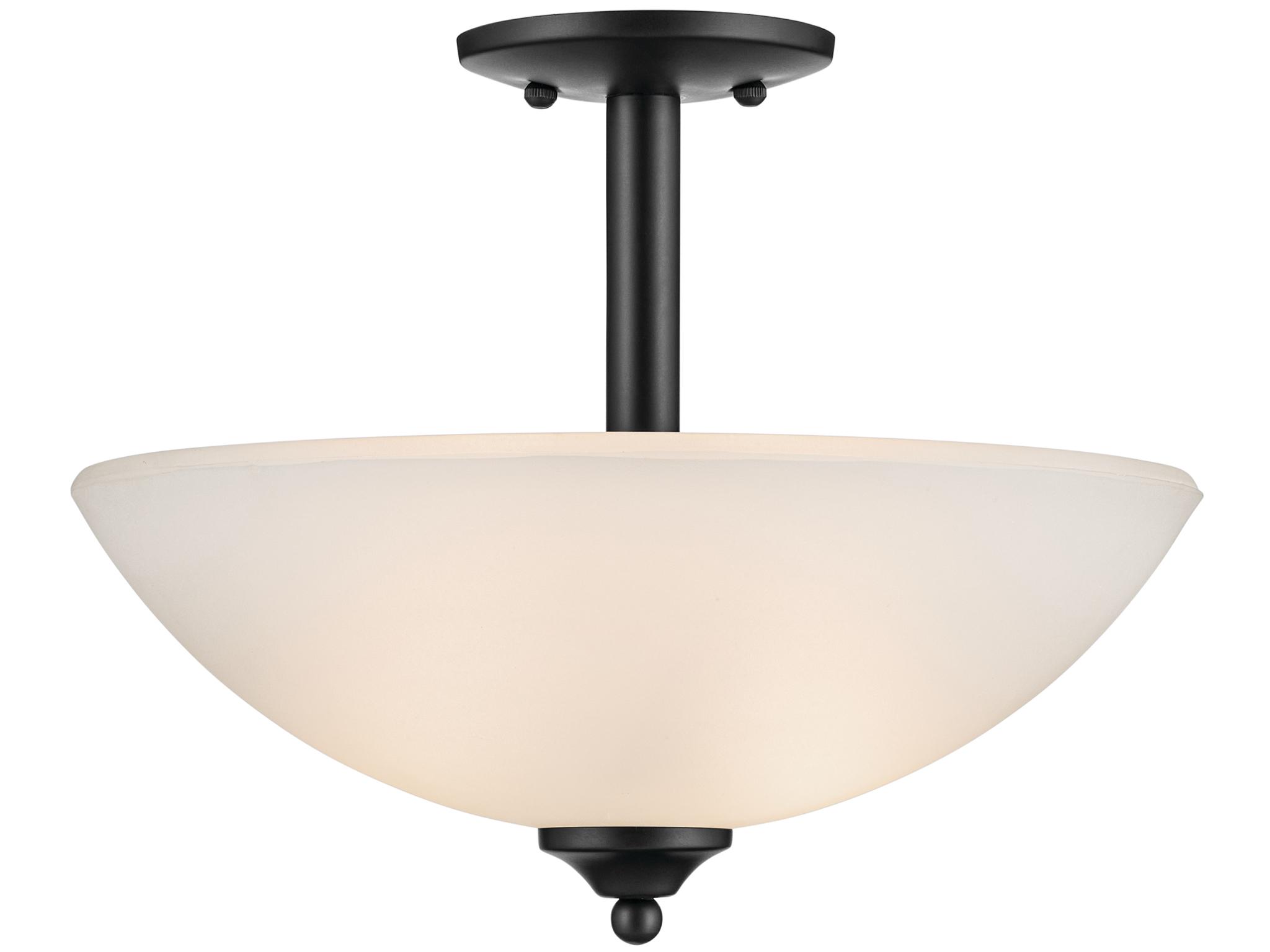 Kichler Jolie 2-Light Black Pendant