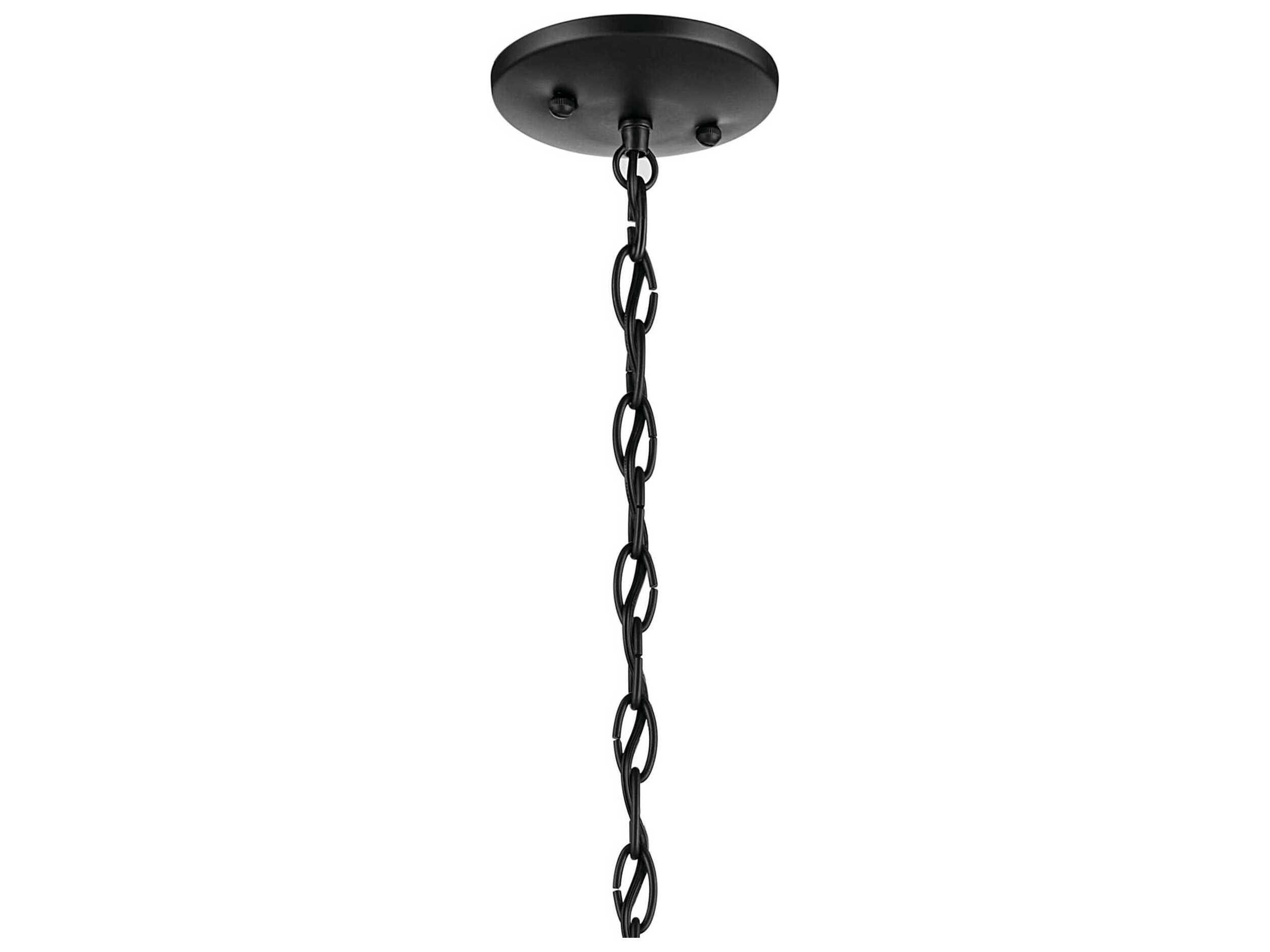 Kichler Jolie 2-Light Black Pendant