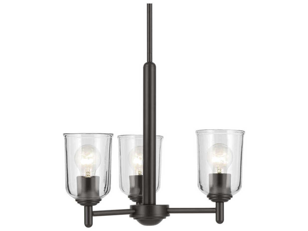 Kichler Shailene 3-Light Olde Bronze Bell Chandelier