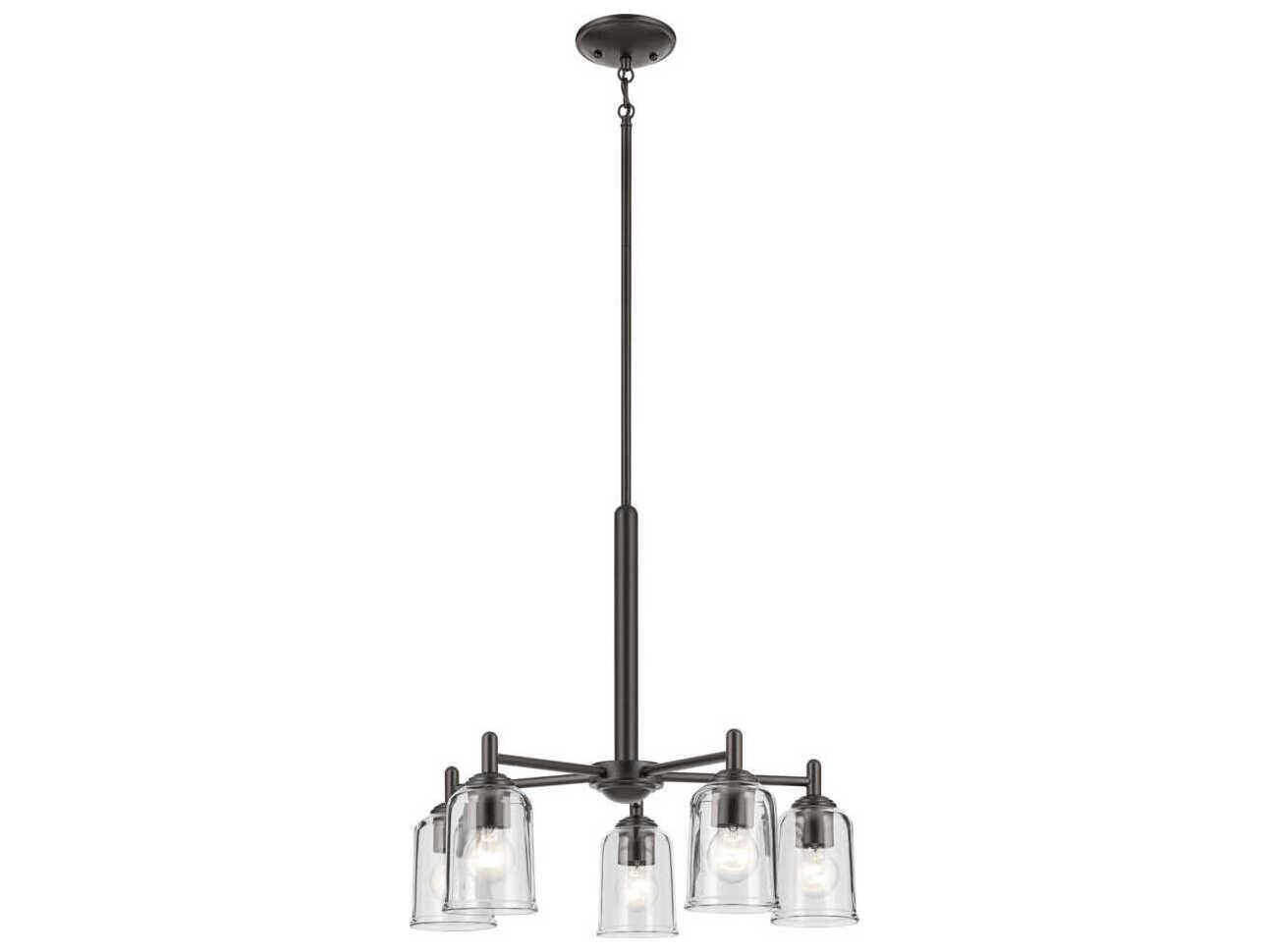 Kichler Shailene 5-Light Olde Bronze Bell Chandelier