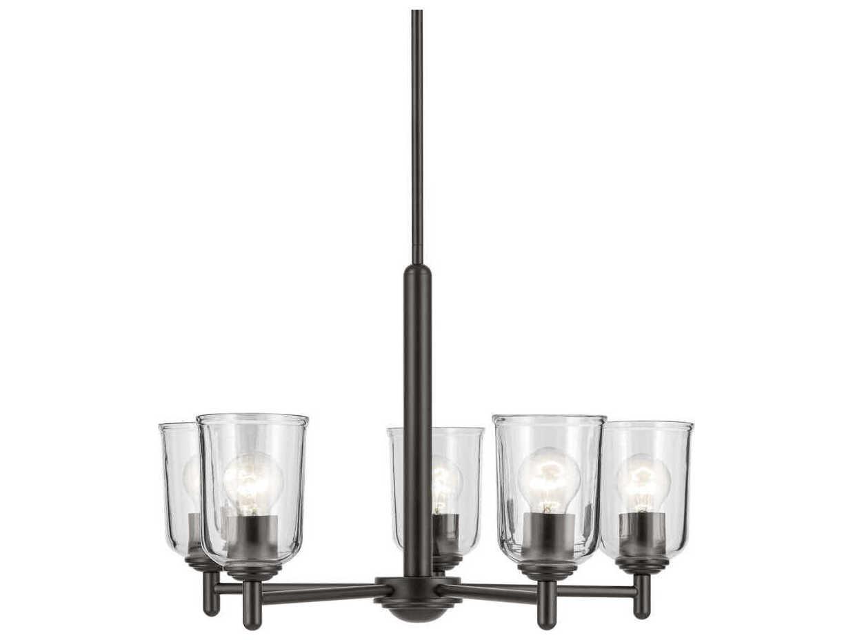 Kichler Shailene 5-Light Olde Bronze Bell Chandelier