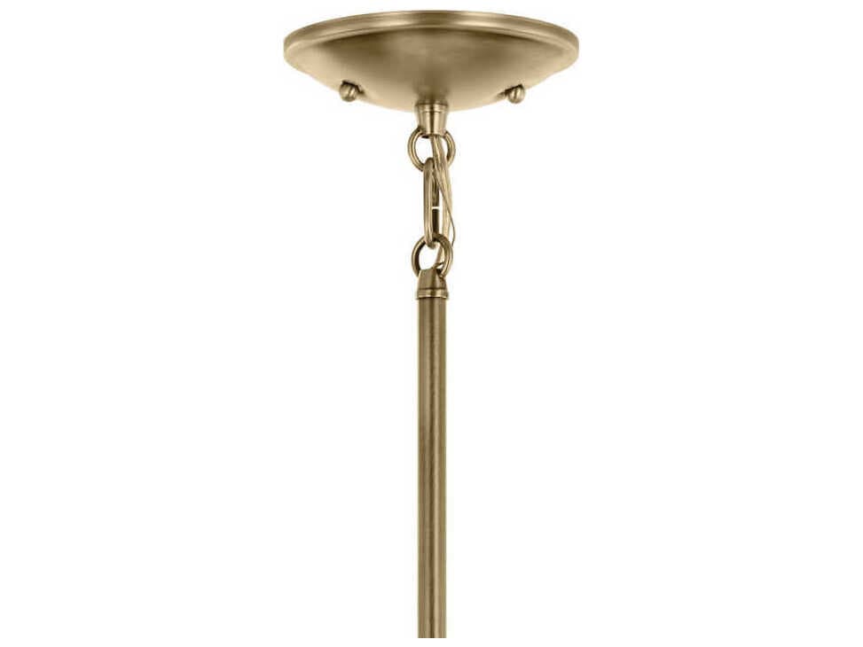 Kichler Shailene 9-Light Natural Brass Bell Chandelier
