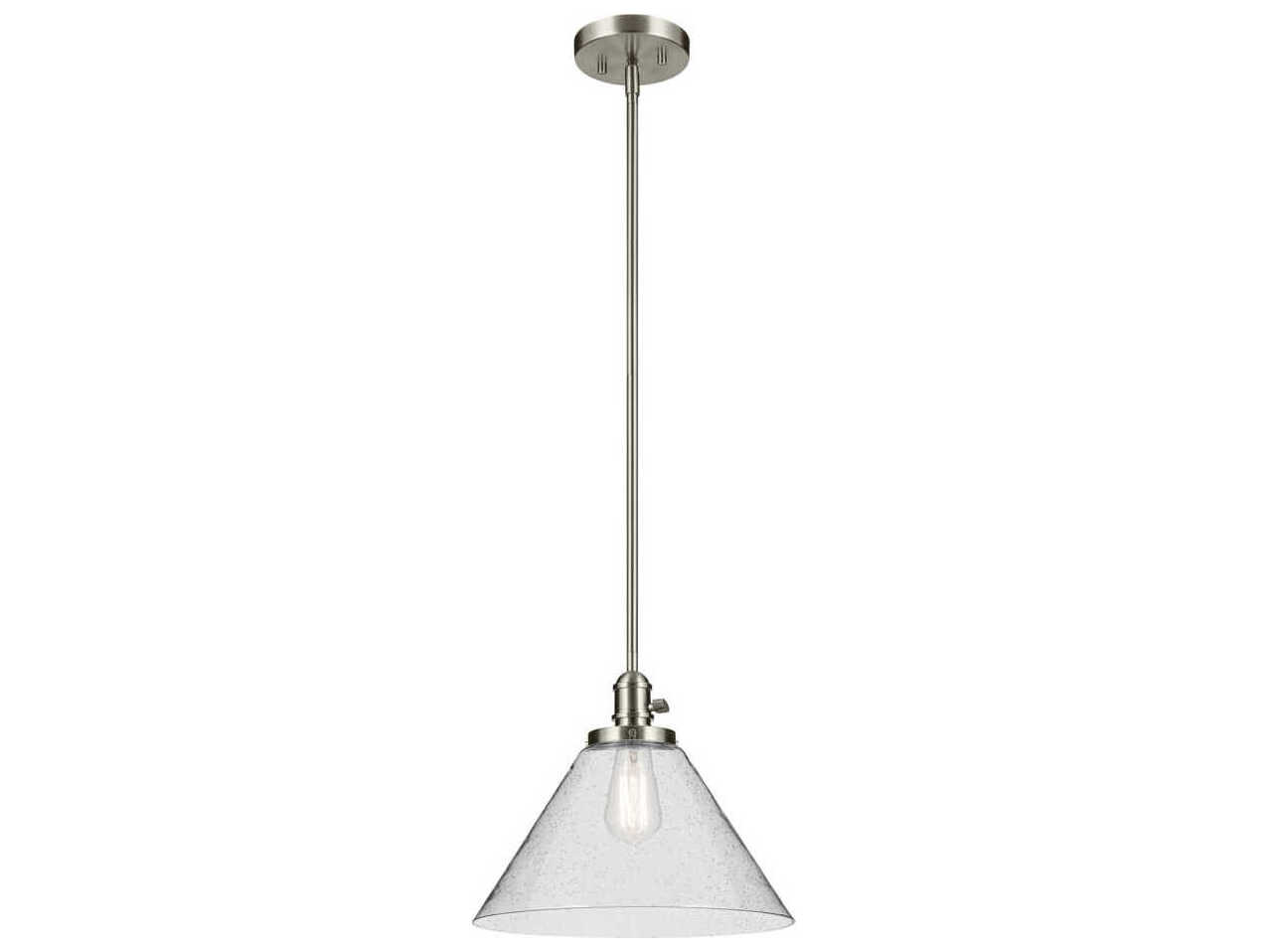 Kichler Avery 1-Light Brushed Nickel Pendant