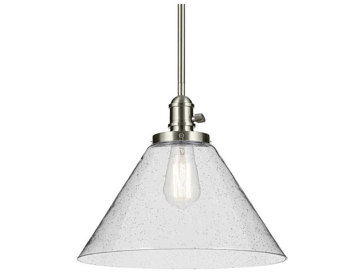 Kichler Avery 1-Light Brushed Nickel Pendant