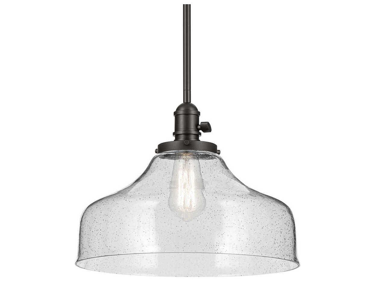 Kichler Avery 1-Light Olde Bronze Bell Pendant