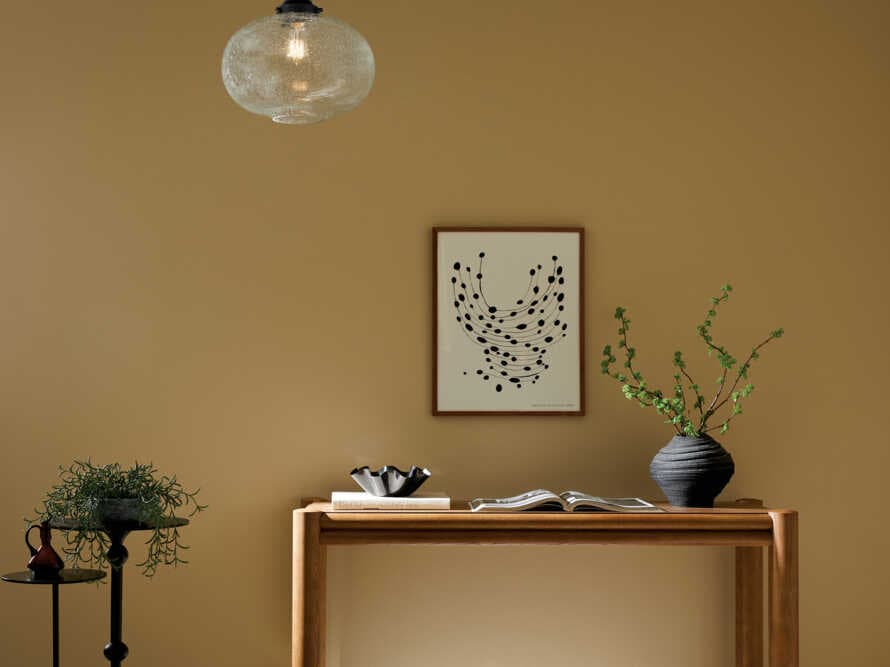 Kichler Avery 1-Light Black Globe Semi Flush Mount