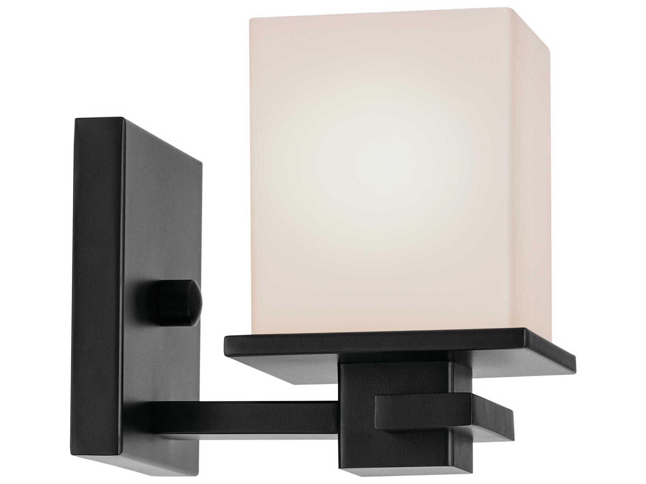 Kichler Tully 1-Light Black Wall Sconce