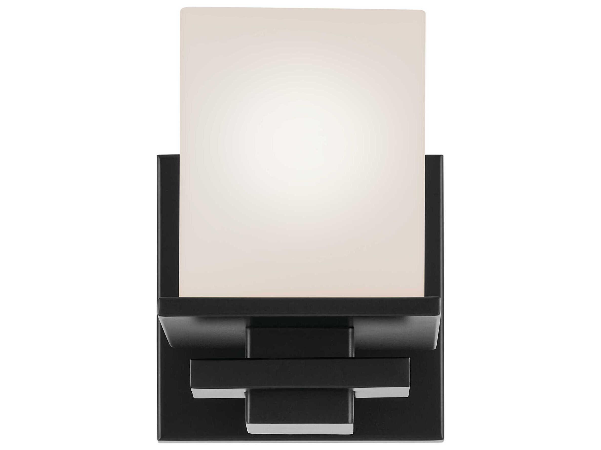 Kichler Tully 1-Light Black Wall Sconce