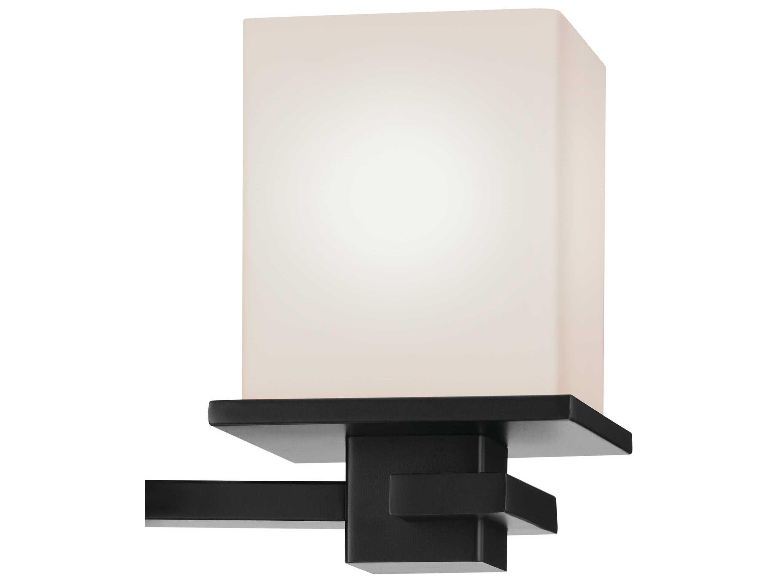 Kichler Tully 1-Light Black Wall Sconce