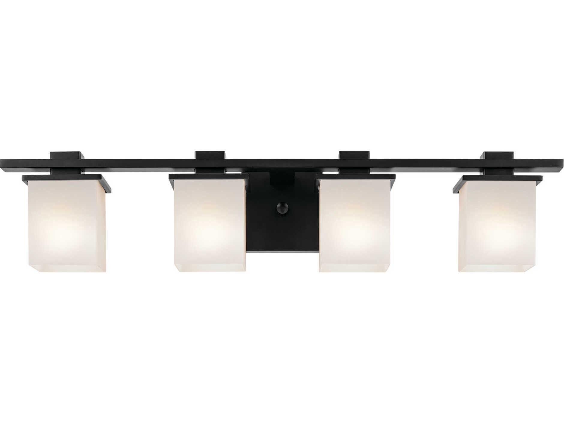 Kichler Tully 4-Light Black Vanity Light