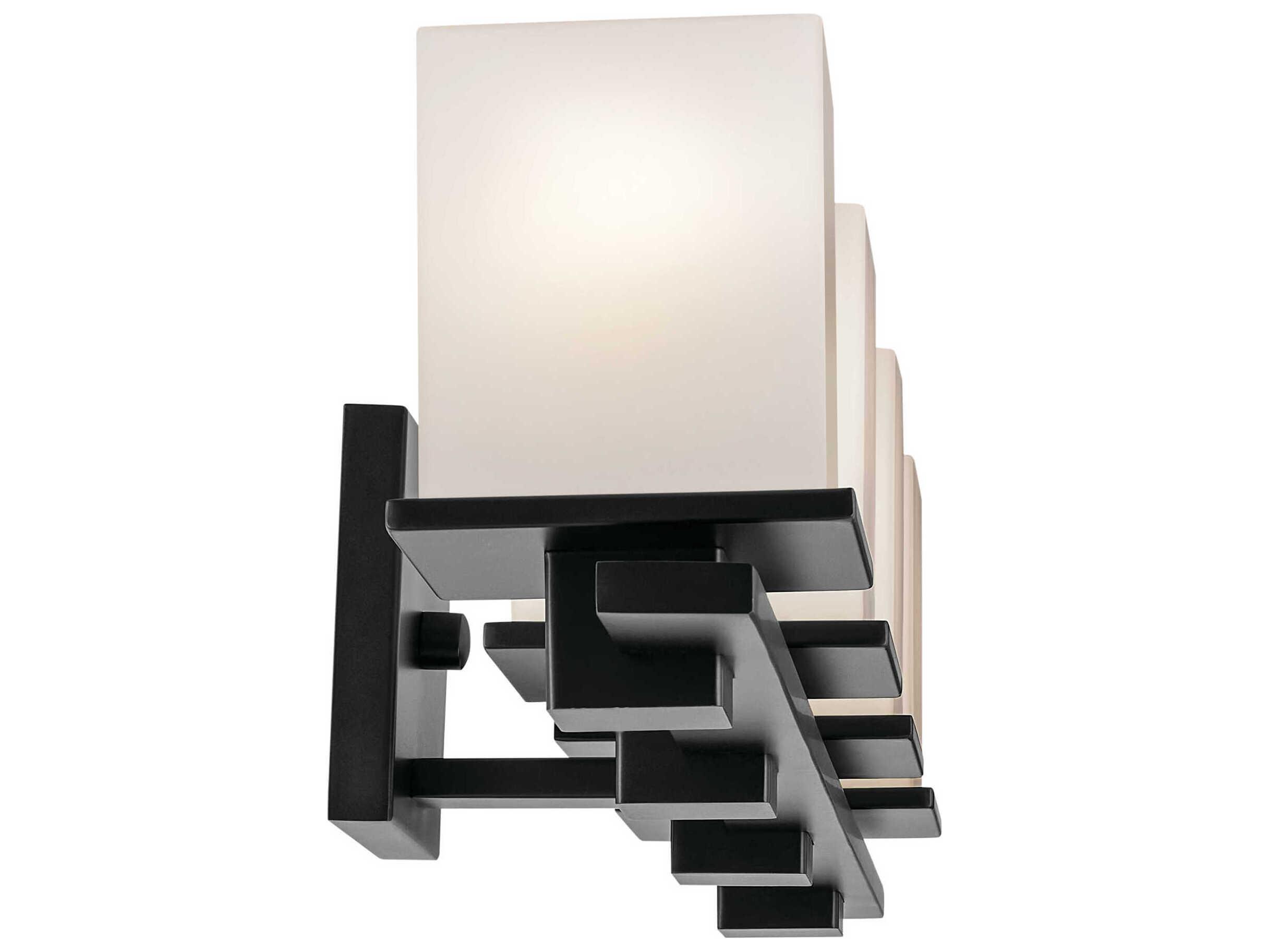 Kichler Tully 4-Light Black Vanity Light