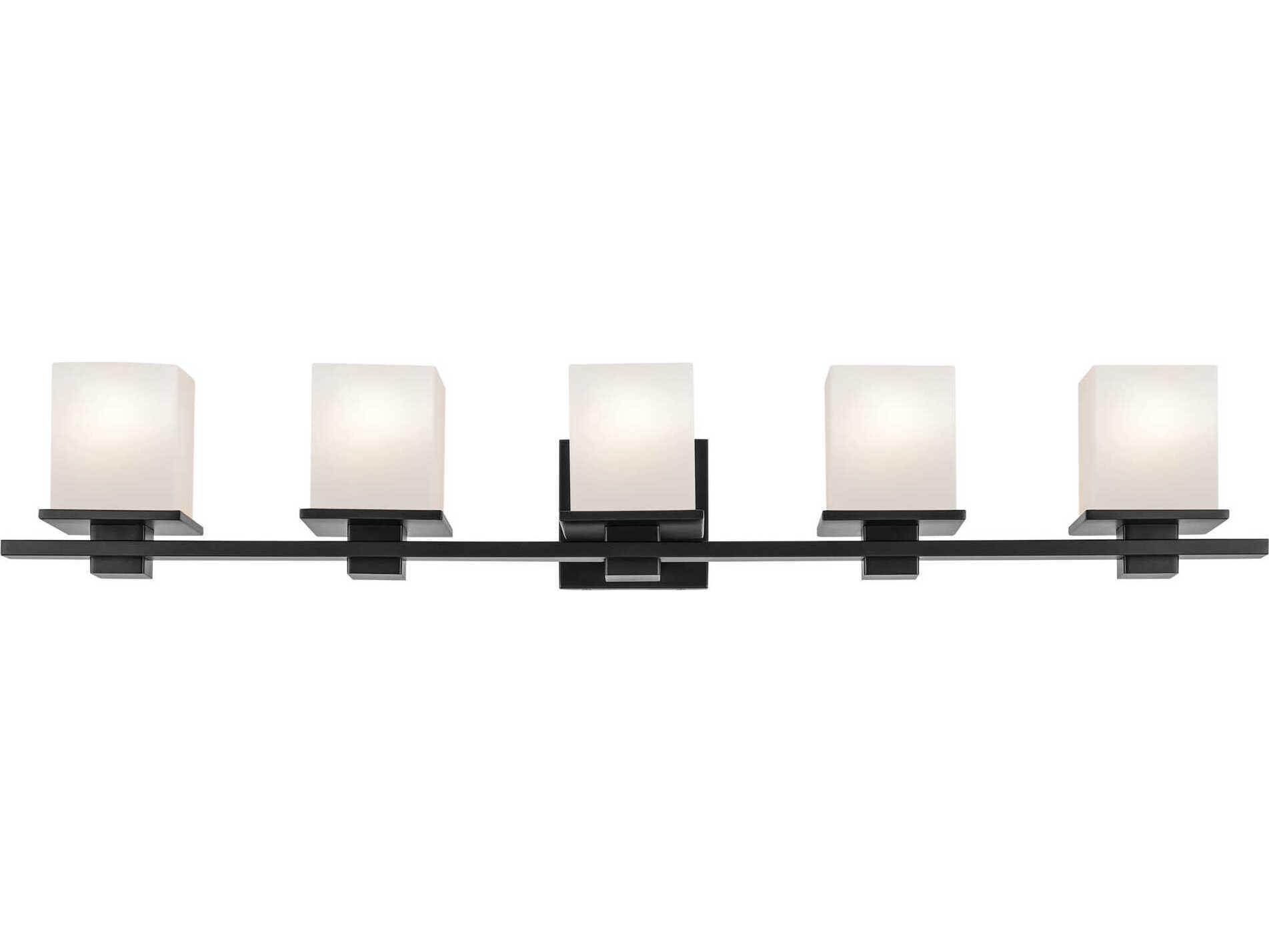 Kichler Tully 5-Light Black Vanity Light
