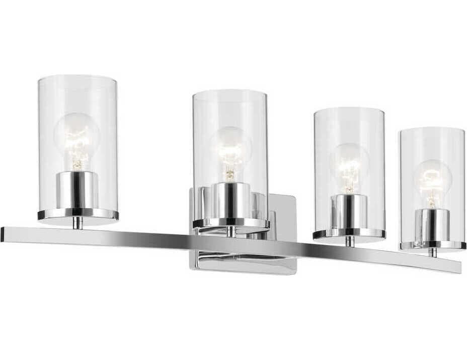 Kichler Crosby 4-Light Chrome Vanity Light