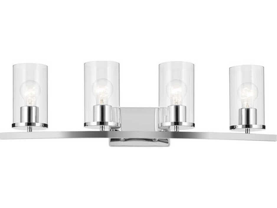 Kichler Crosby 4-Light Chrome Vanity Light