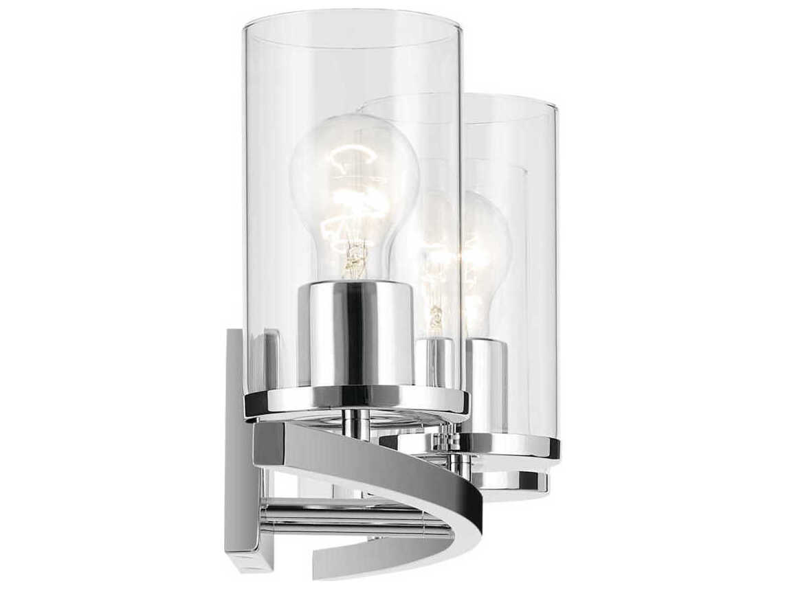Kichler Crosby 4-Light Chrome Vanity Light