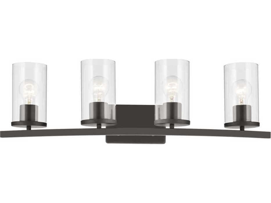 Kichler Crosby 4-Light Olde Bronze Vanity Light