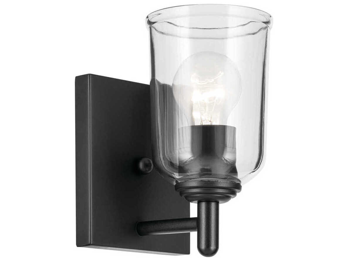 Kichler Shailene 1-Light Black Wall Sconce