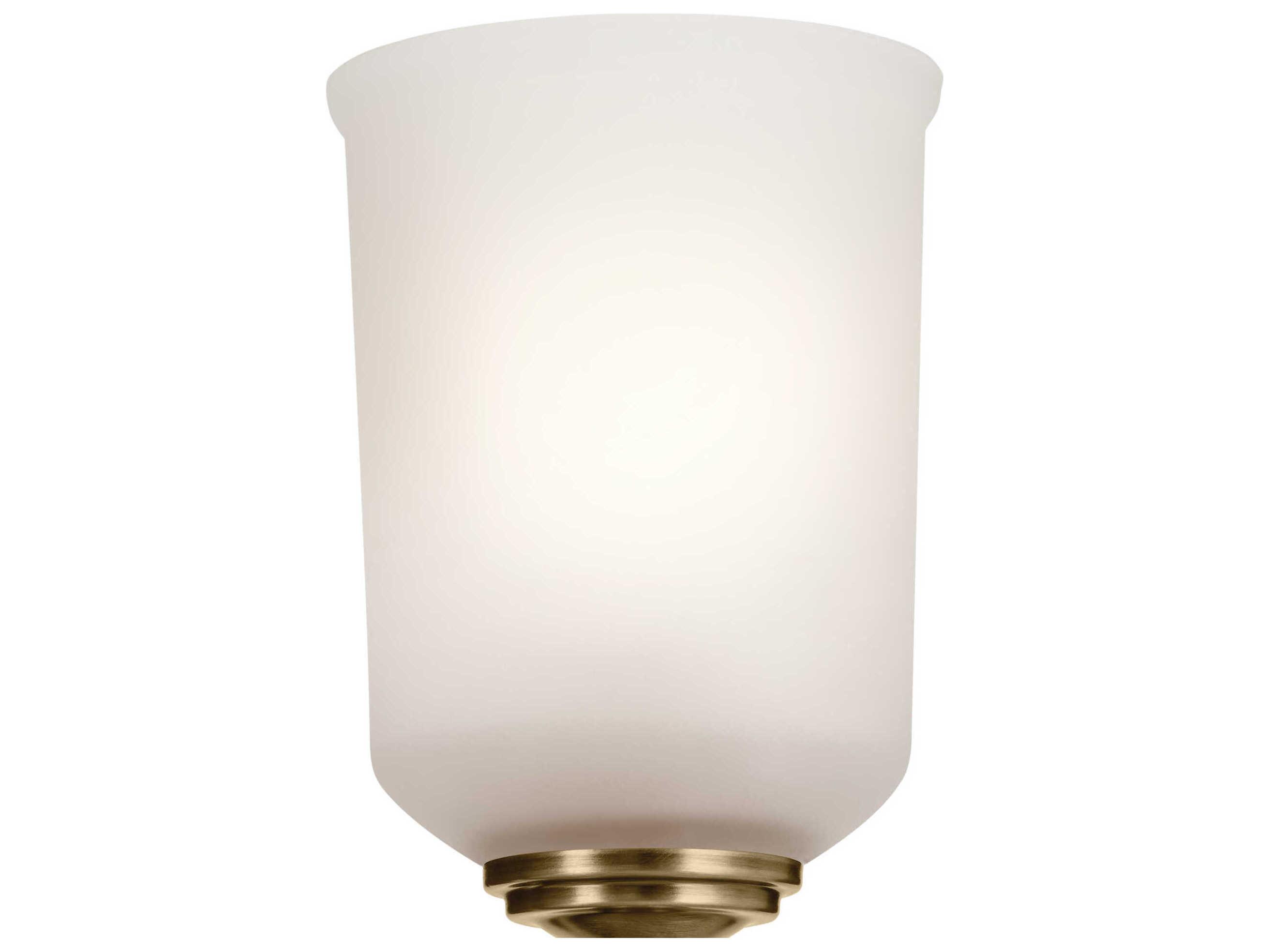 Kichler Shailene 1-Light Natural Brass Wall Sconce