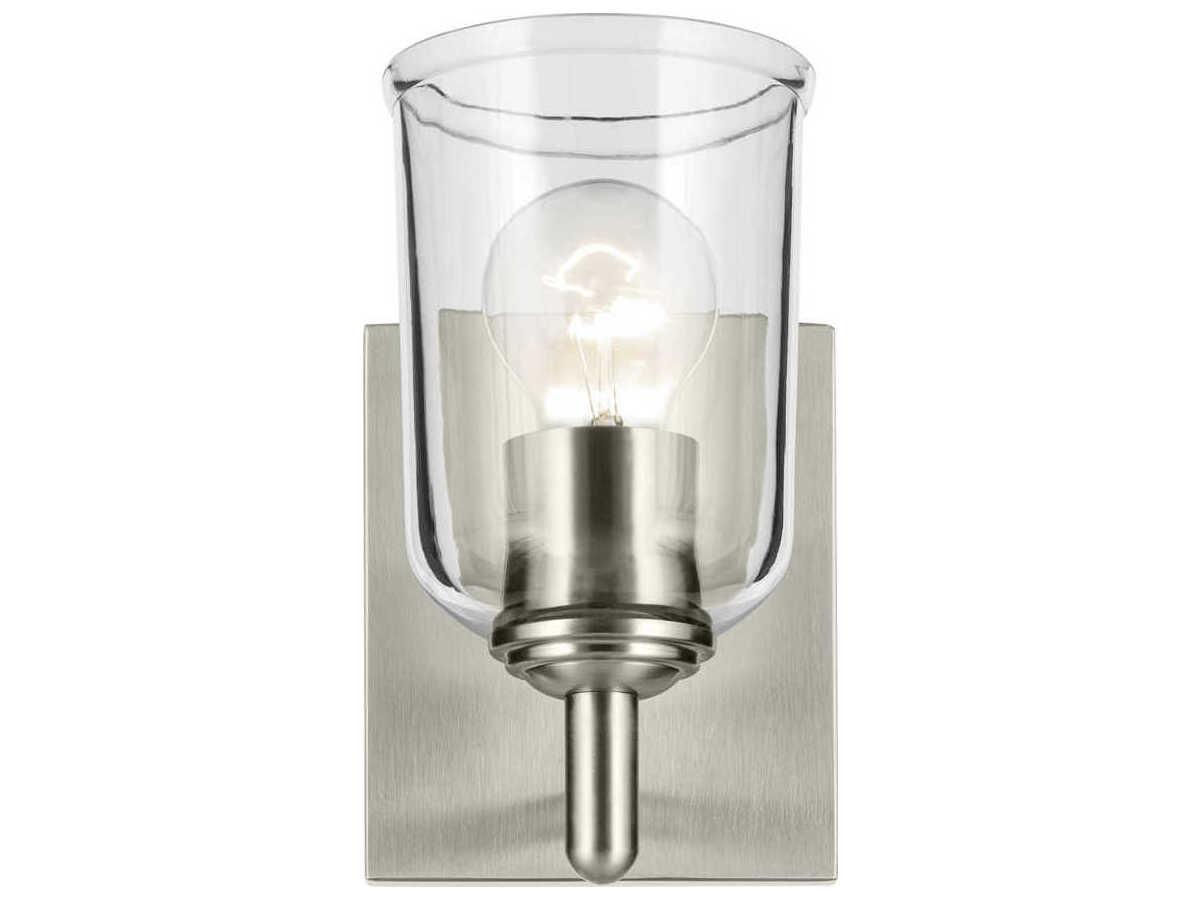 Kichler Shailene 1-Light Brushed Nickel Wall Sconce