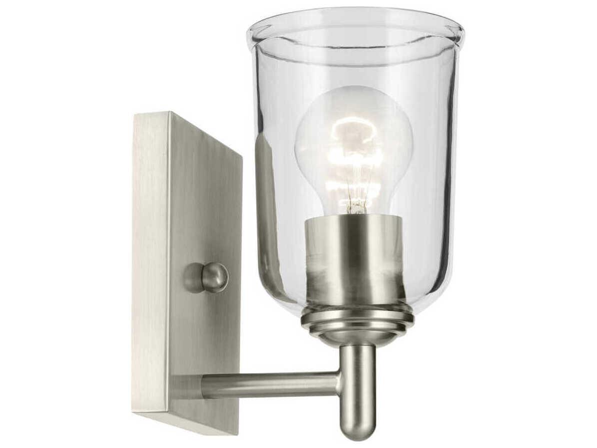 Kichler Shailene 1-Light Brushed Nickel Wall Sconce