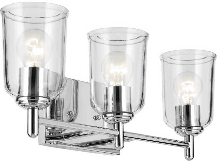 Kichler Shailene 3-Light Chrome Vanity Light