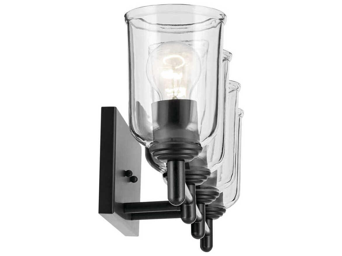 Kichler Shailene 4-Light Black Vanity Light