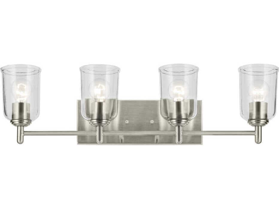 Kichler Shailene 4-Light Brushed Nickel Vanity Light