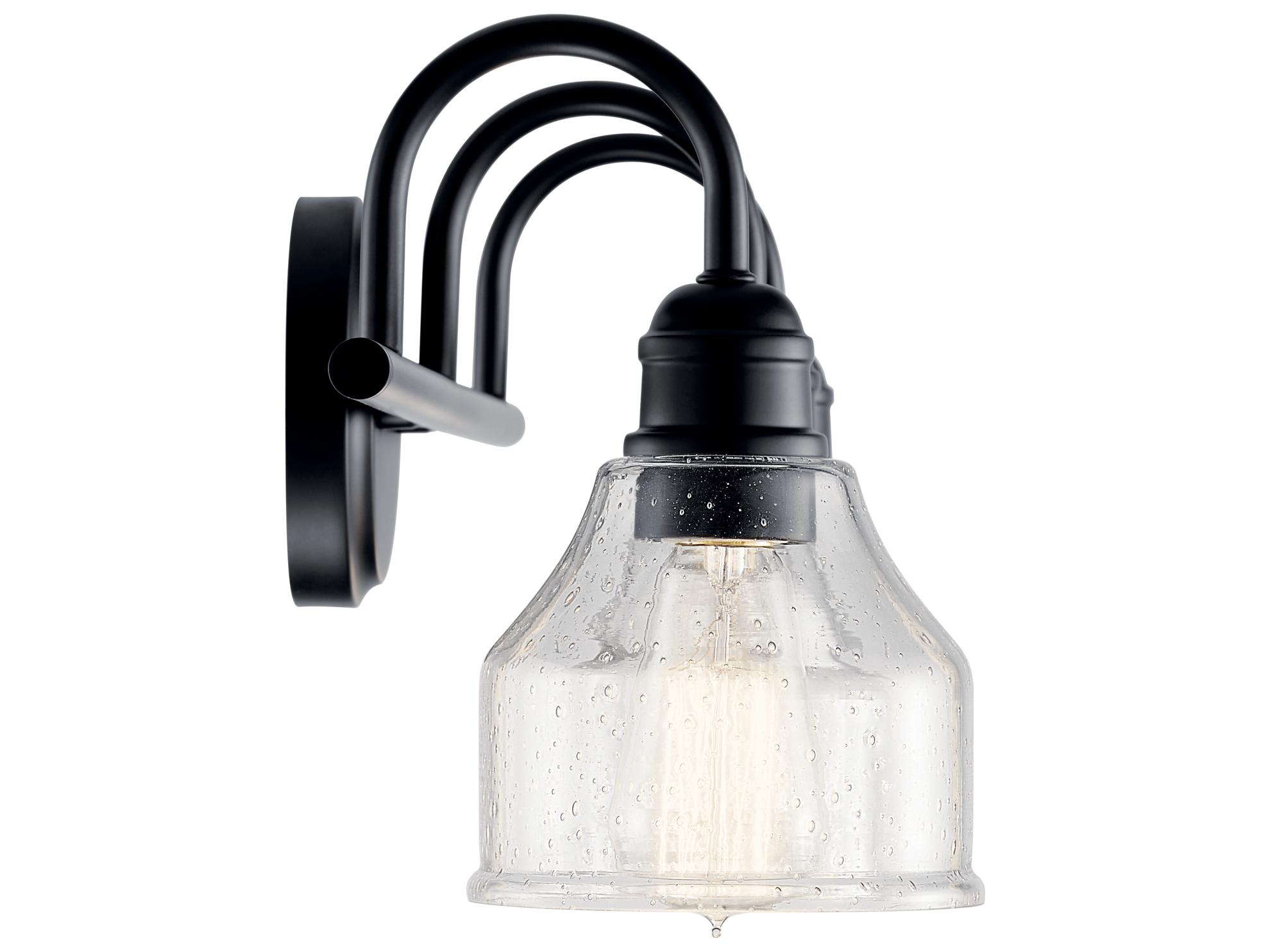 Kichler Avery 3-Light Black Vanity Light