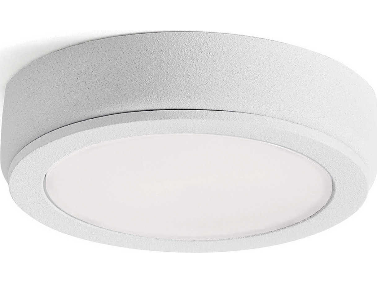 Kichler Textured White 2700K LED Round Under Cabinet Light