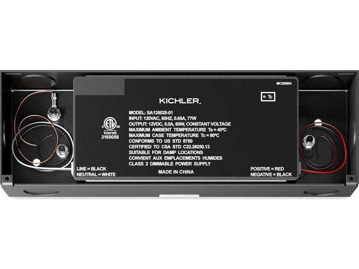 Kichler 4TD 12V Direct Wire Dimmable Power Supply