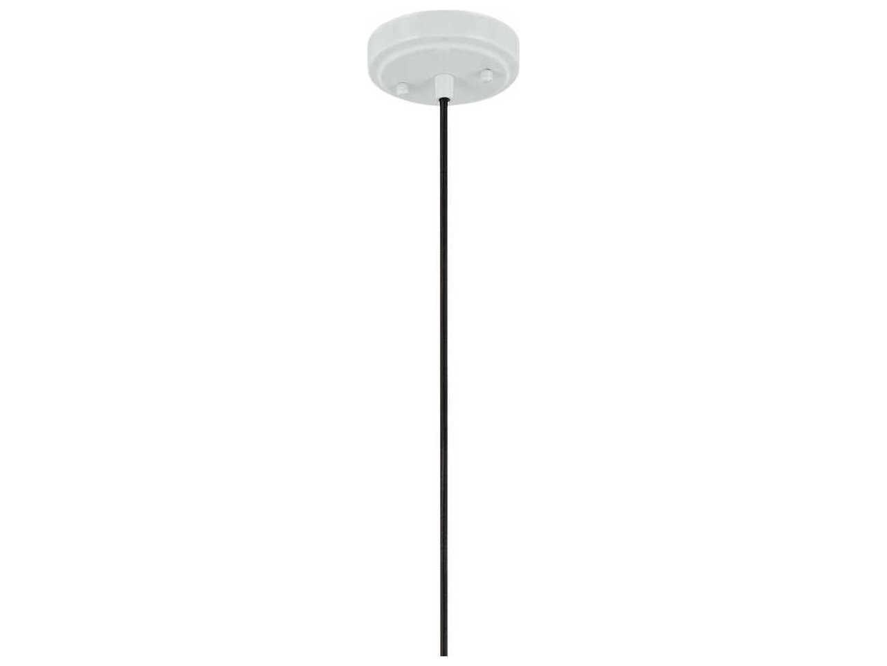 Kichler Zailey 1-Light White Pendant