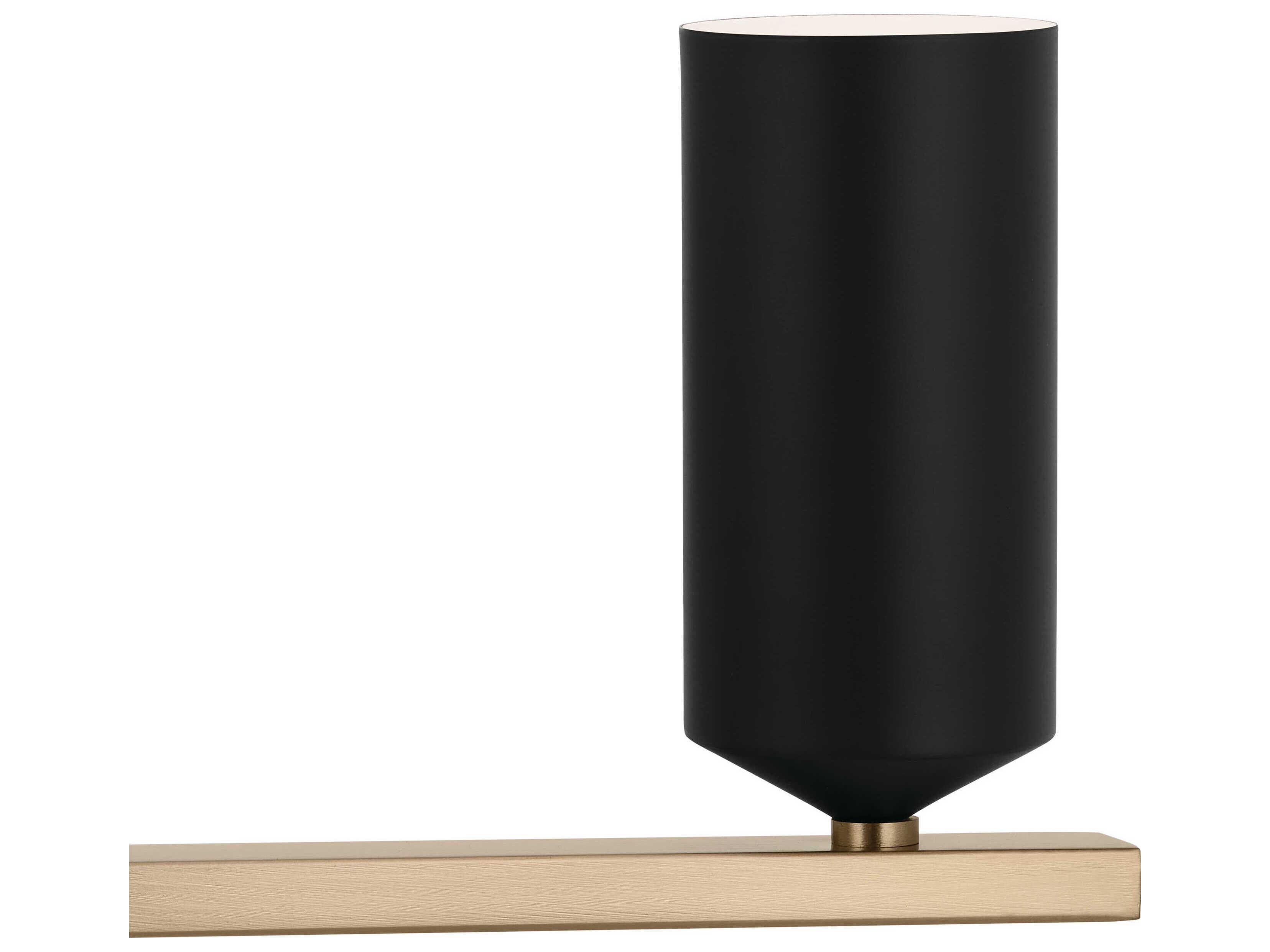 Kichler Gala 8-Light Champagne Bronze Black Candelabra Cylinder Chandelier